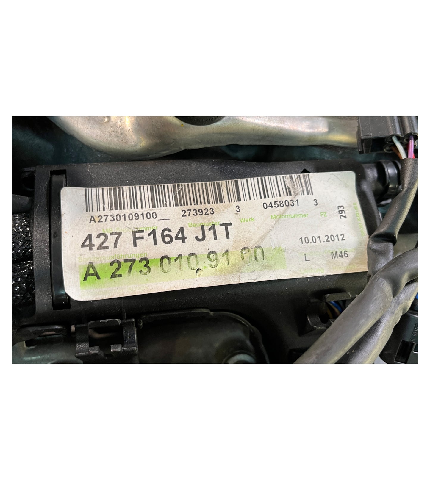 Moteur Mercedes Classe GL X164 GL450 2012 X164 V8 M273.923 273.923 A2730109100 | ExpressParts