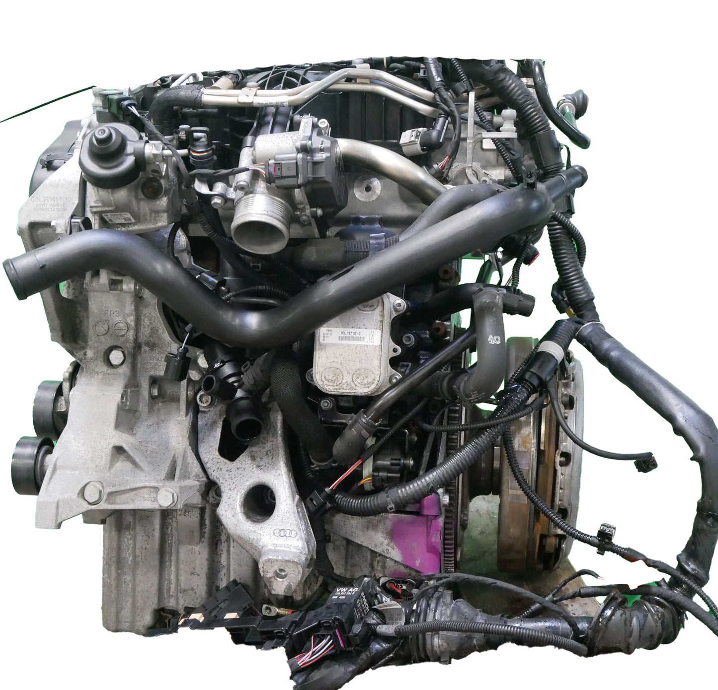 Moteur pour Audi 2,0 TDI Diesel CJCA CJC 03L100037T d'occasion - Moteur Auto Usagé