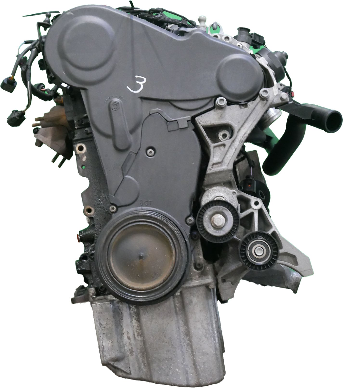 Moteur pour Audi 2,0 TDI Diesel CJCA CJC 03L100037T d'occasion - Moteur Auto Usagé