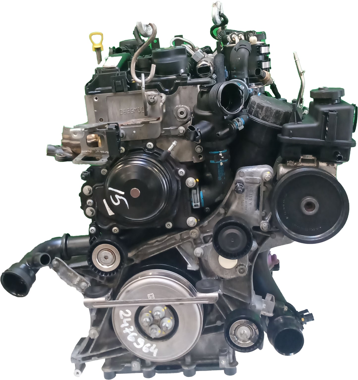Moteur Mercedes SLC SLK R172 2,2 250 CDI d OM651.980 651.980 A6510109911 d'occasion - Moteur Auto Usagé