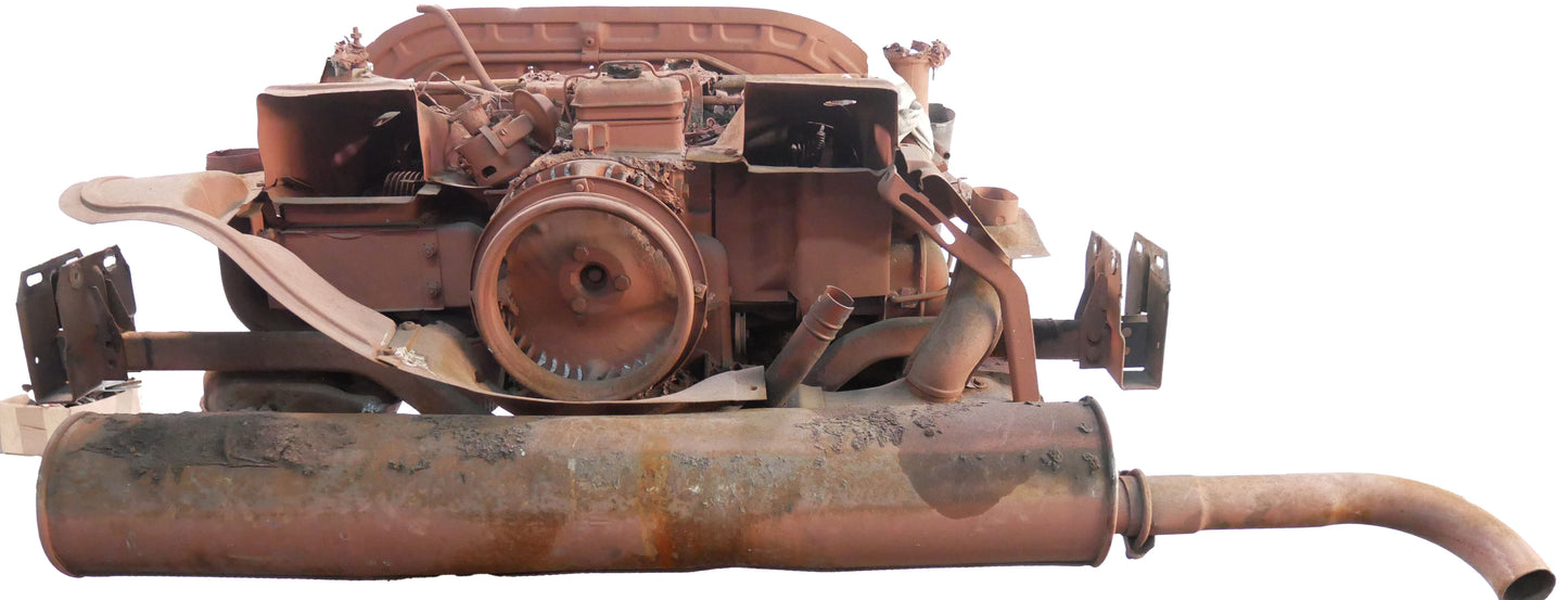 Moteur défectueux VW Volkswagen Transporter T2 1,8 essence AP d'occasion - Moteur Auto Usagé