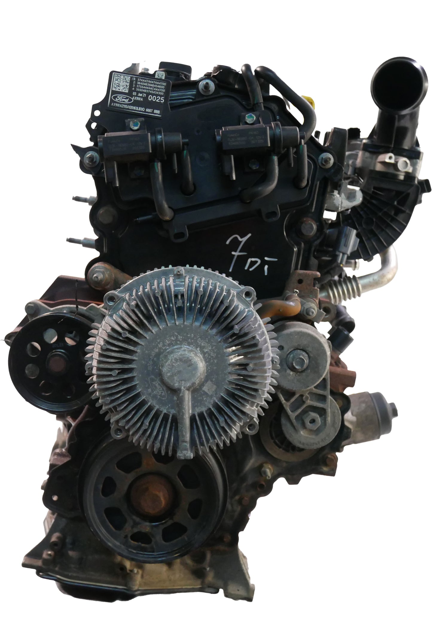 Moteur Ford Ranger TKE 2021 EcoBlue YN2X T20DD0J JB3Q-6006-FA 40.000km | ExpressParts