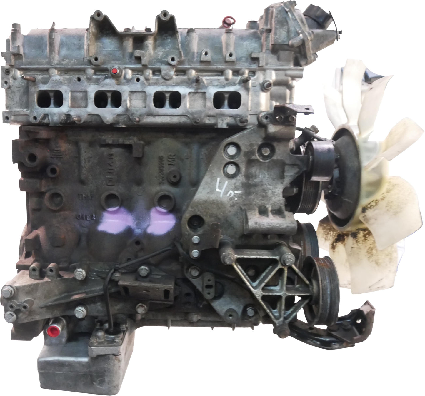 Moteur 2011 Mitsubishi Canter FB7 3,0 D Diesel 4M42-3AT4 4M42 sans gicleurs d'occasion - Moteur Auto Usagé