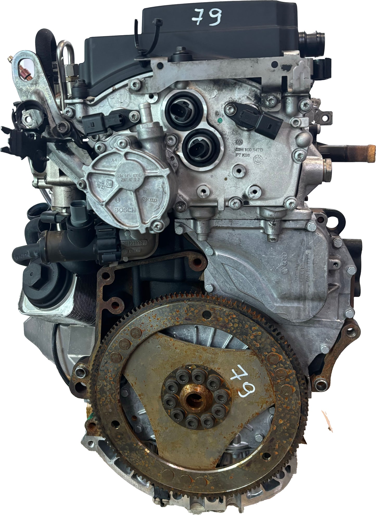 Moteur Pour VW Touareg 7P5 3,6 V6 FSI CGRA CGR 03H100037G d'occasion - Moteur Auto Usagé