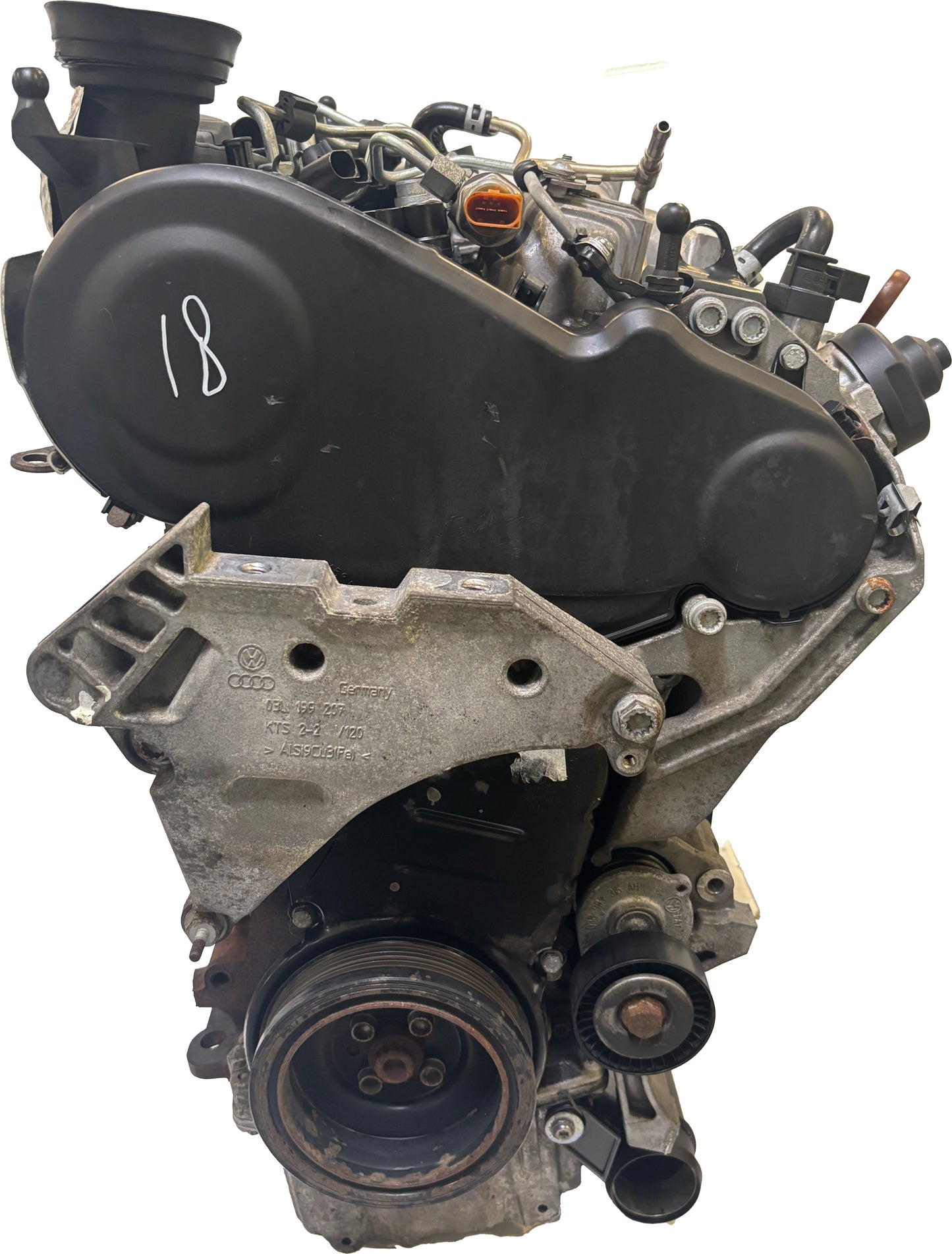 Moteur Pour VW Skoda Yeti Golf VI Jetta Scirocco 2,0 TDI CBDB CBD 03L100033S d'occasion - Moteur Auto Usagé