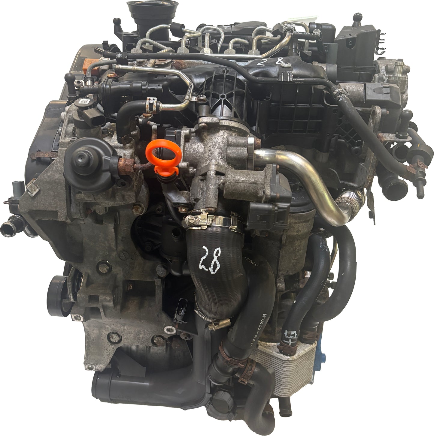 Moteur Pour VW Golf VI Passat B6 2,0 TDI CBDC CBD 03L100035Q d'occasion - Moteur Auto Usagé