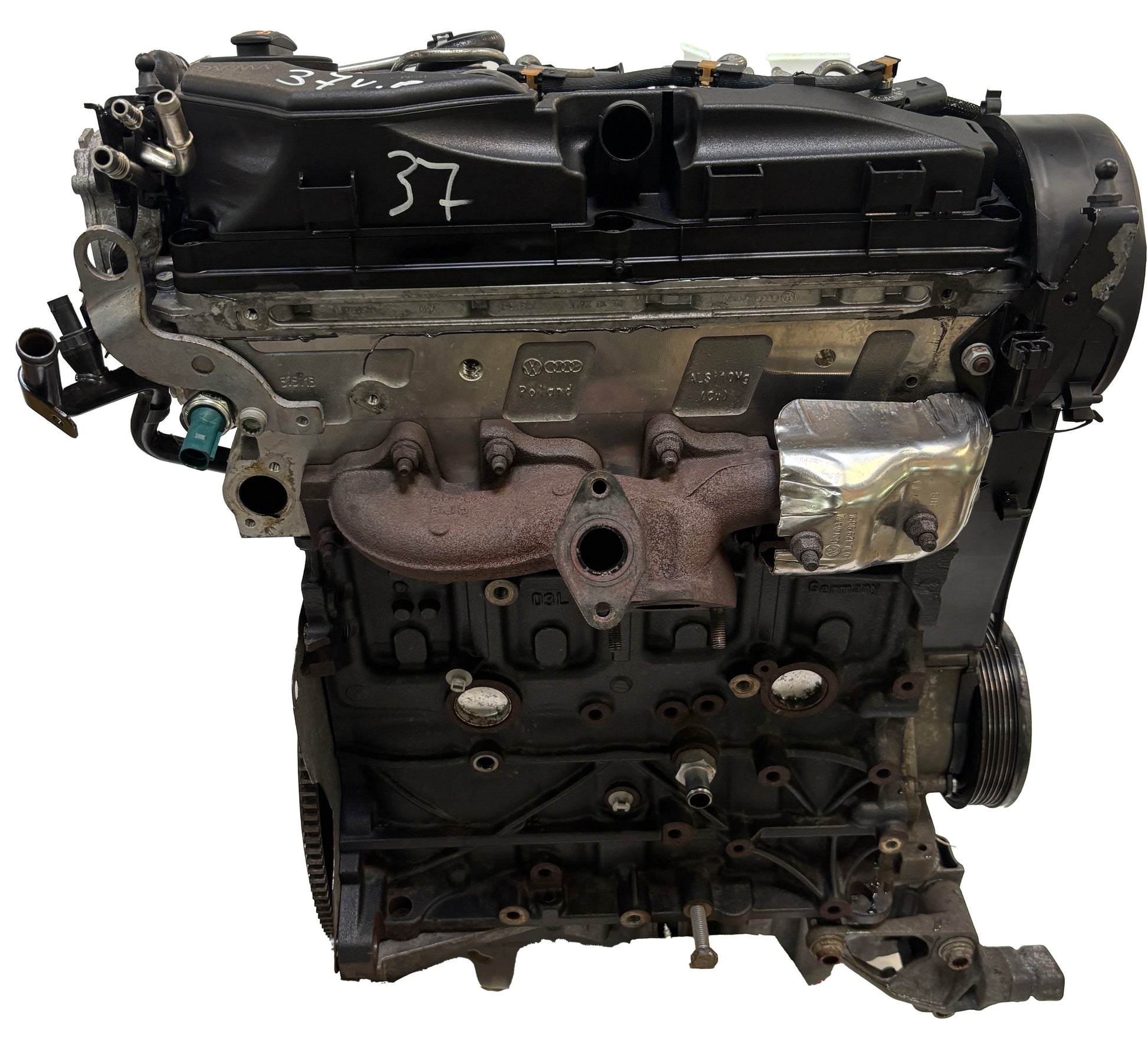 Moteur Pour Audi A4 B8 A5 Q5 2,0 TDI CJCB CJB 03L100031C d'occasion - Moteur Auto Usagé