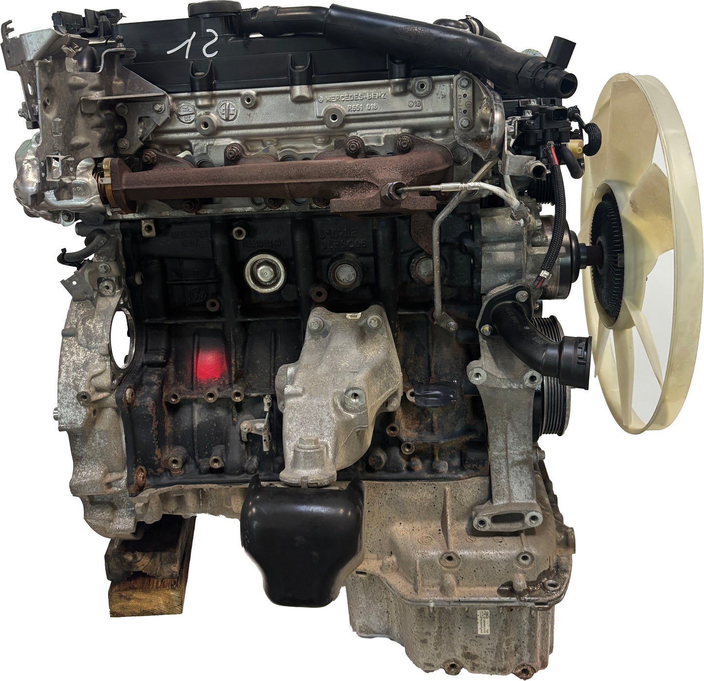 Moteur Pour Mercedes Sprinter B910 2,2 CDI OM651.958 OM651 651.958 A6510109619 d'occasion - Moteur Auto Usagé