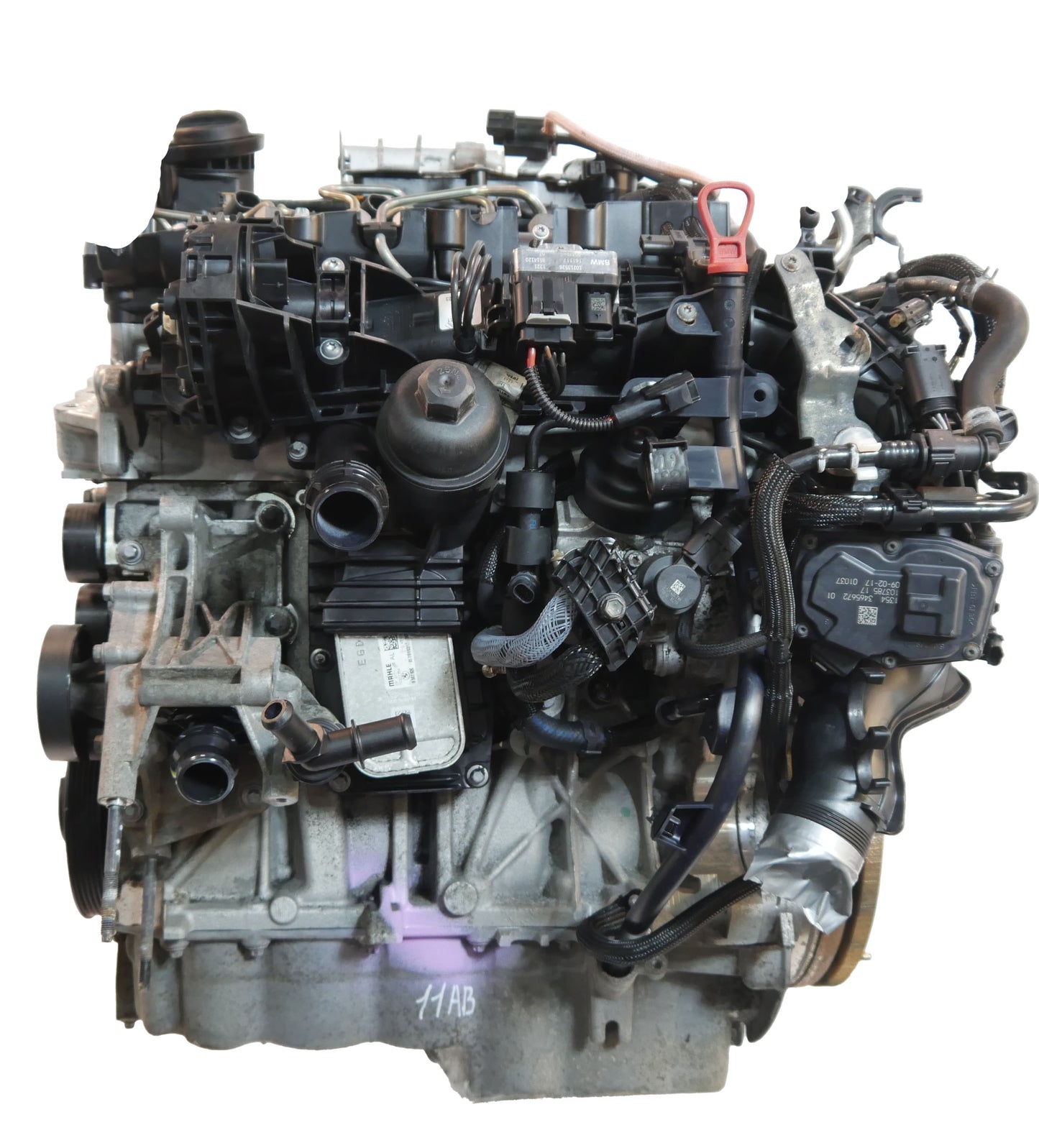 Moteur Toyota RAV 4 2,0 D 2WW N47C20A N47 19000WA030 d'occasion - Moteur Auto Usagé