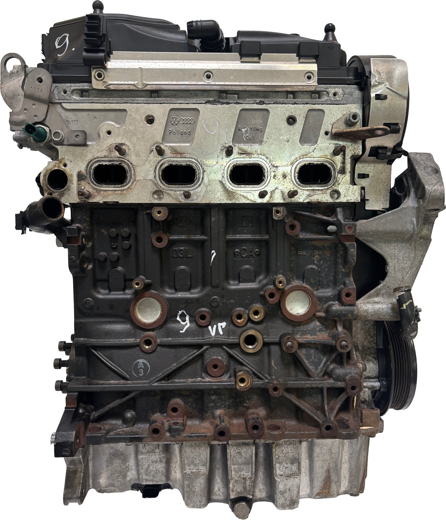 Moteur Pour Audi Seat Skoda Vw A3 Superb Passat 2,0 TDI CFGB CFG 03L100034X d'occasion - Moteur Auto Usagé