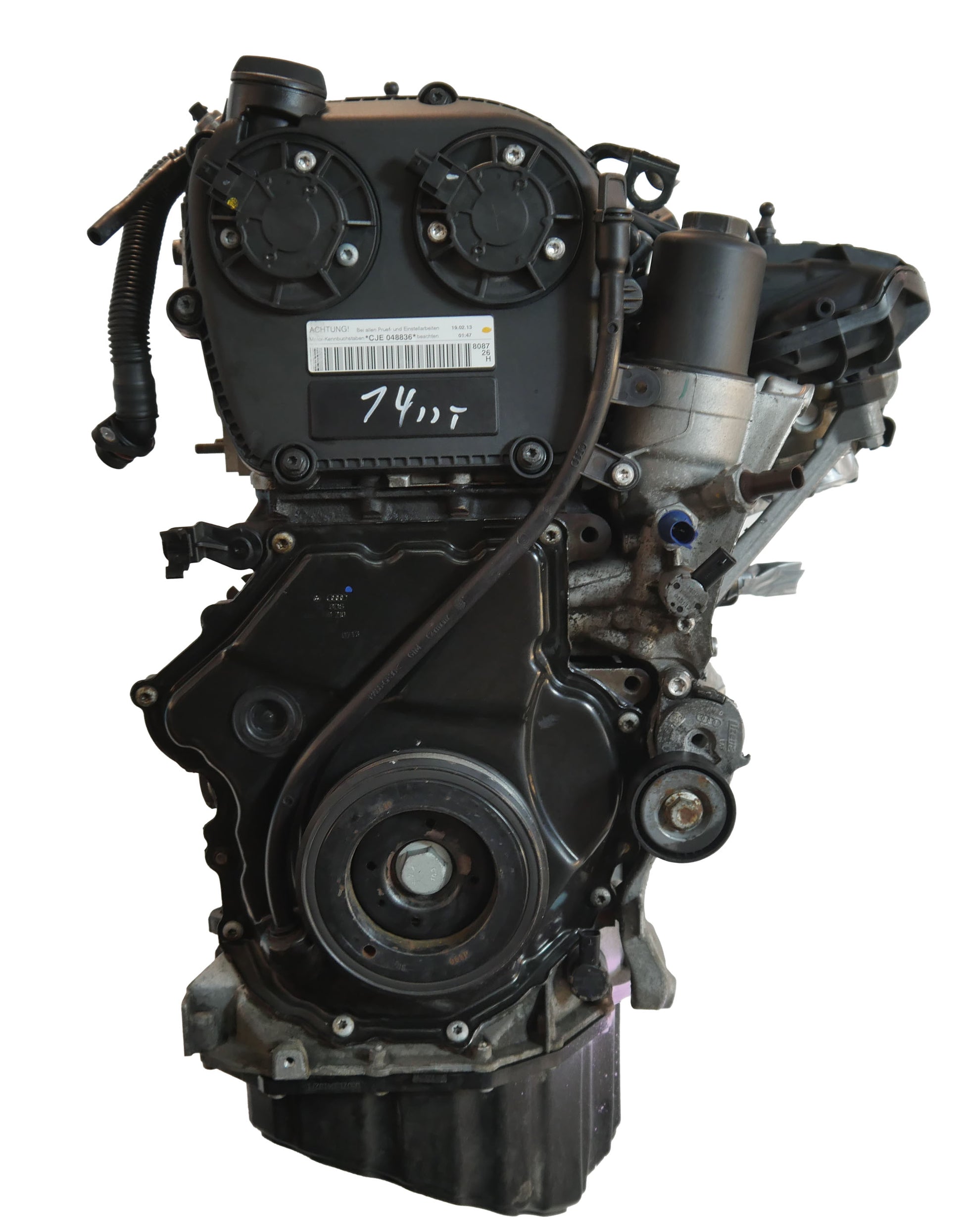 Moteur Audi A4 B8 A5 1,8 TFSI CJEB CJE 06L100032 d'occasion - Moteur Auto Usagé