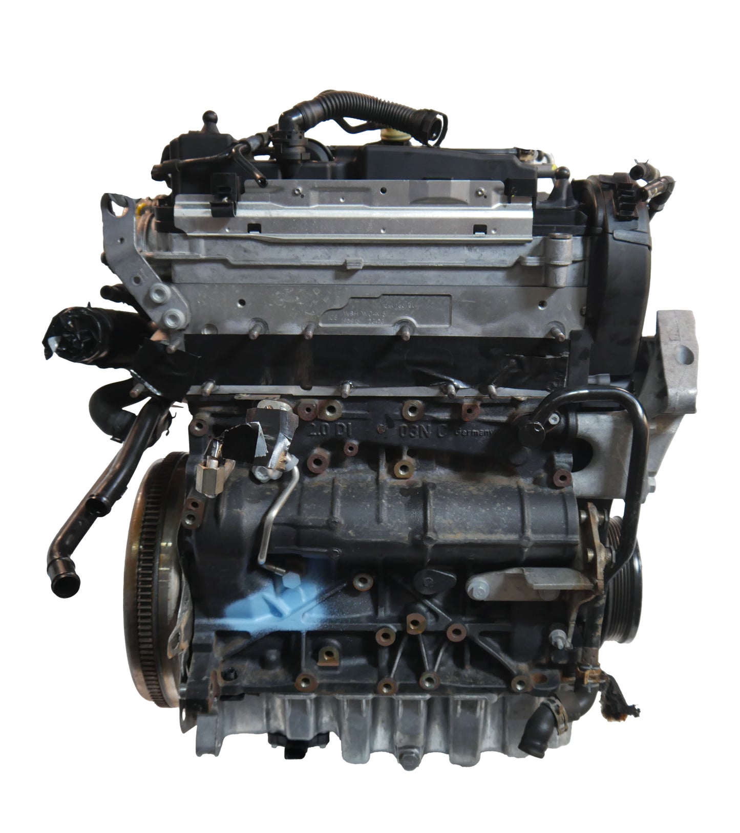 Moteur Audi Seat VW Q3 Alhambra CC Sharan Tiguan 2,0 TDI CUVC CUV 04L100090J d'occasion - Moteur Auto Usagé