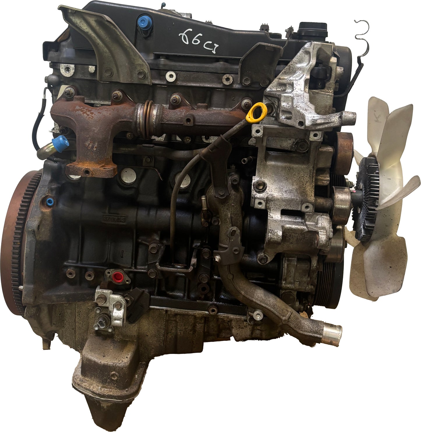 Moteur Pour Toyota Landcruiser KDJ120 3,0 D-4D 1KD-FTV 1900030150 d'occasion - Moteur Auto Usagé