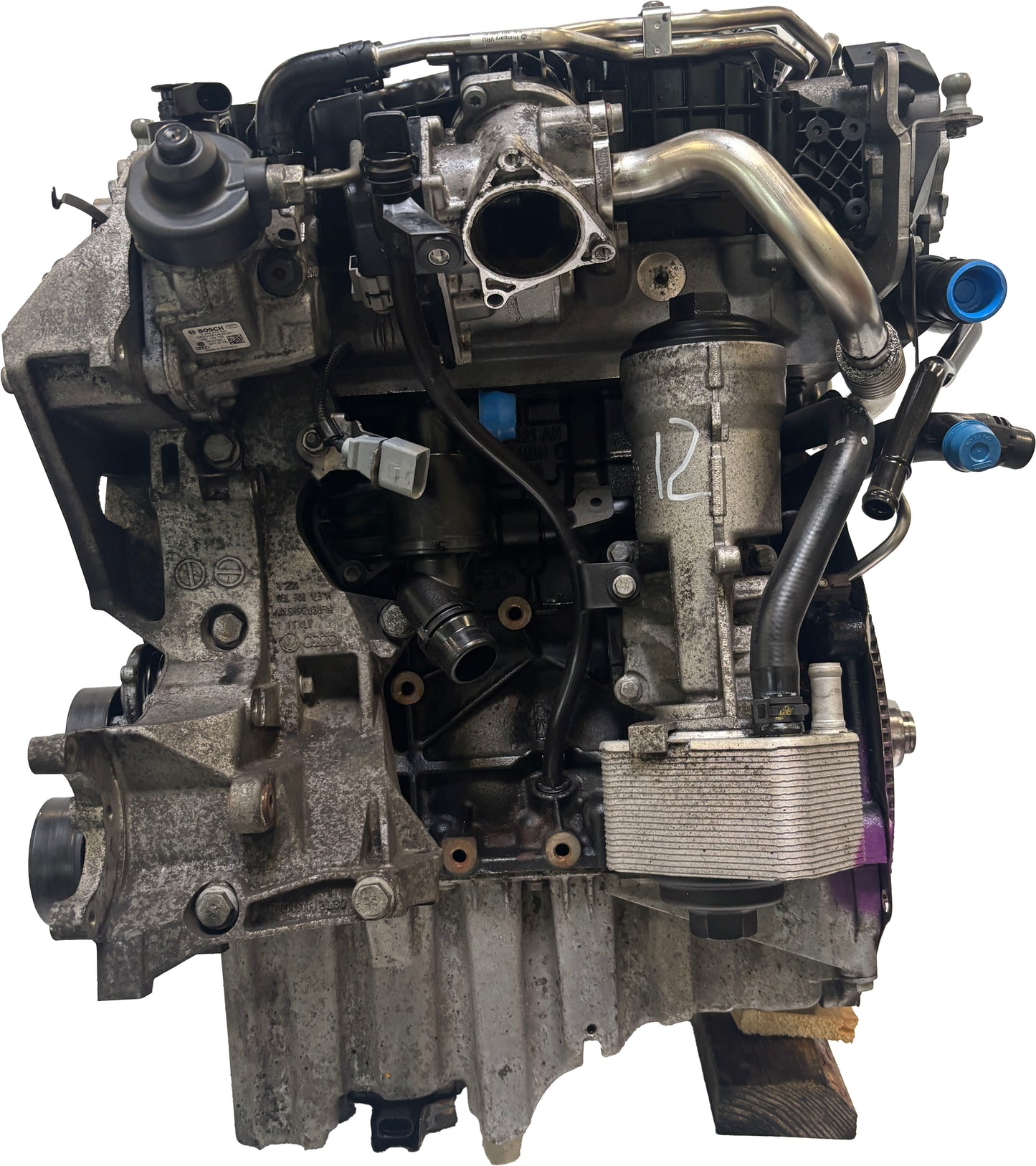 Moteur Pour Audi Seat A4 B8 A5 A6 Q5 Exeo 2,0 TDI CAHA CAH 03L100036C d'occasion - Moteur Auto Usagé