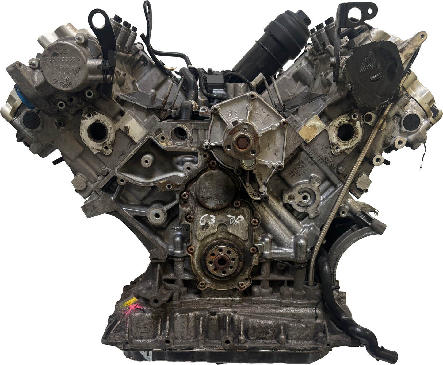 Moteur Pour Audi A4 B8 A5 A6 C6 3,2 FSI CALA CAL d'occasion - Moteur Auto Usagé