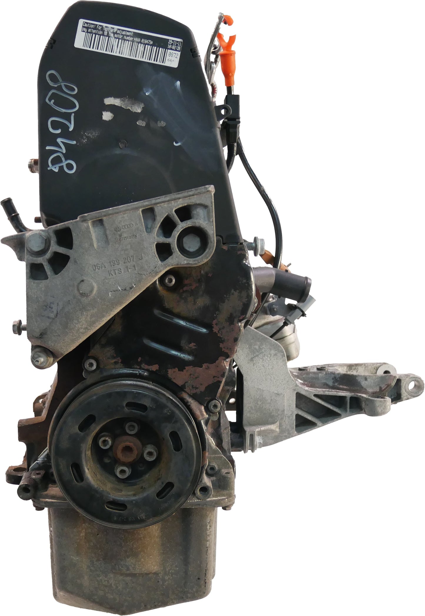 Moteur 97.000km VW Volkswagen T5 2,0 BiFuel AXA 06A100045N d'occasion - Moteur Auto Usagé