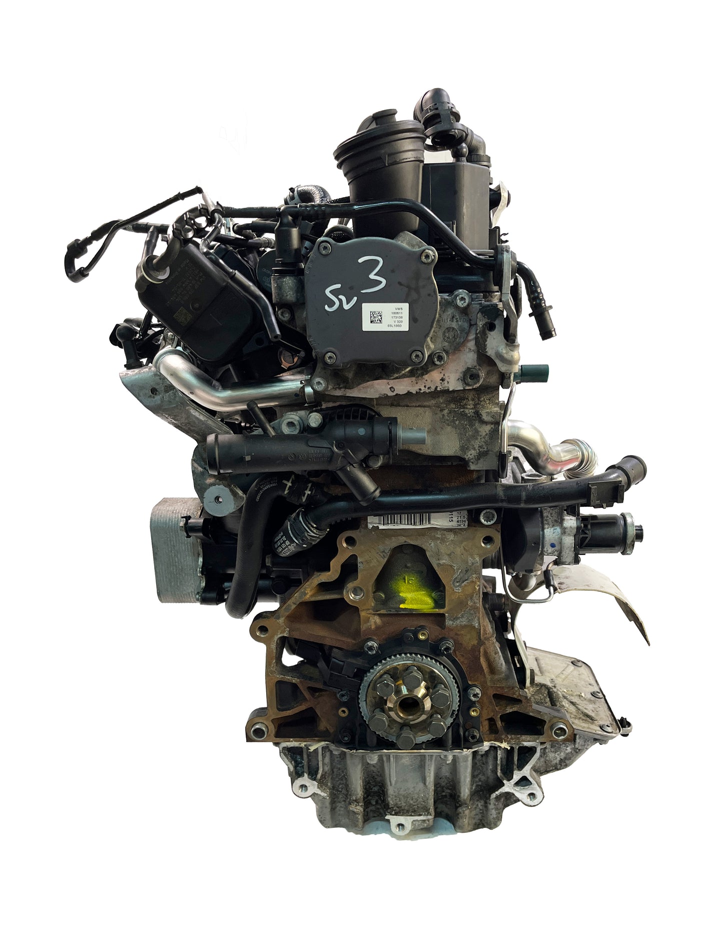 Moteur pour Seat Skoda VW 1,2 TDI CFW CFWA 03P100090 d'occasion - Moteur Auto Usagé