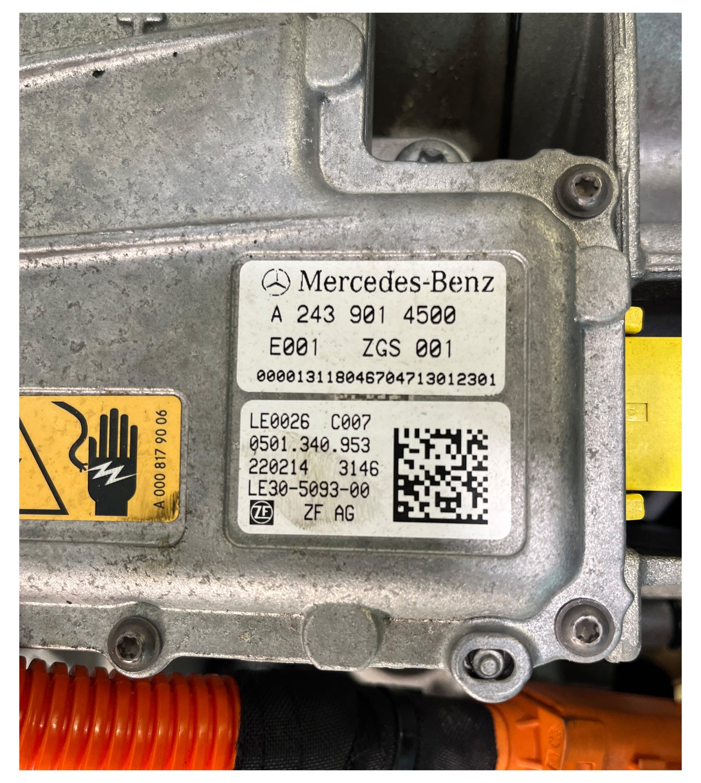 Moteur électrique Mercedes EQB X243 350 EM 780.200 EM780.200 A2433400302 d'occasion - Moteur Auto Usagé