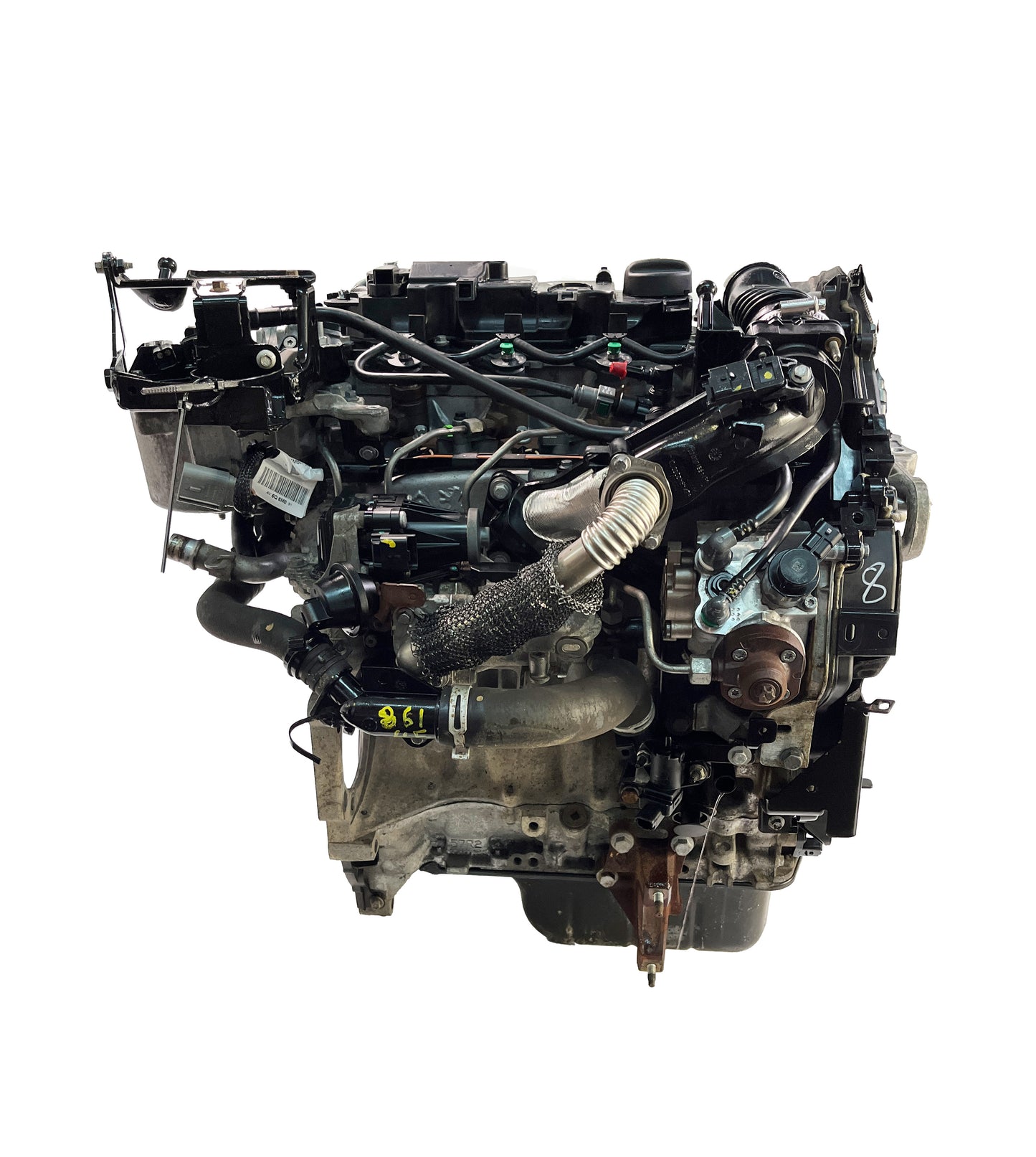 Moteur Ford Fiesta Mk6 VI 1,6 TDCI Diesel TZJA AV2Q-6006-BA d'occasion - Moteur Auto Usagé