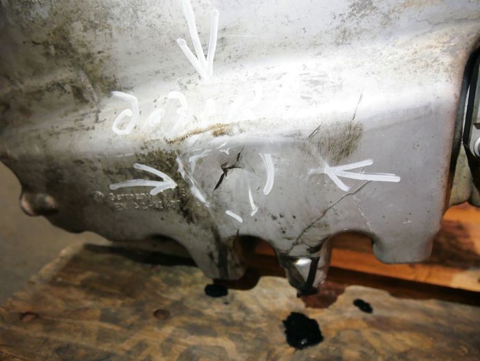 Vue moteur CBAB-CBA Audi 2.0L – pièce occasion