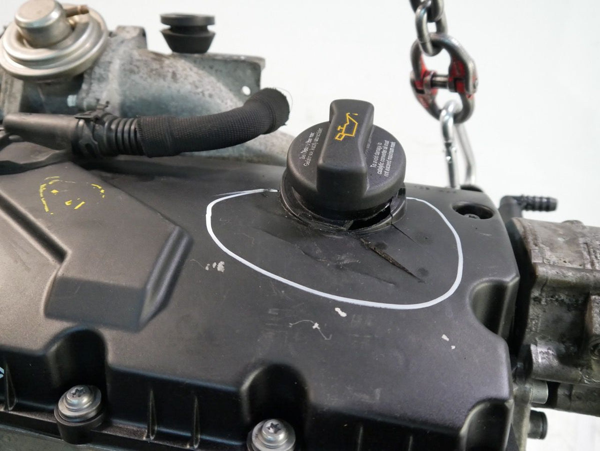 Vue moteur BSW Skoda 1.9L – pièce occasion