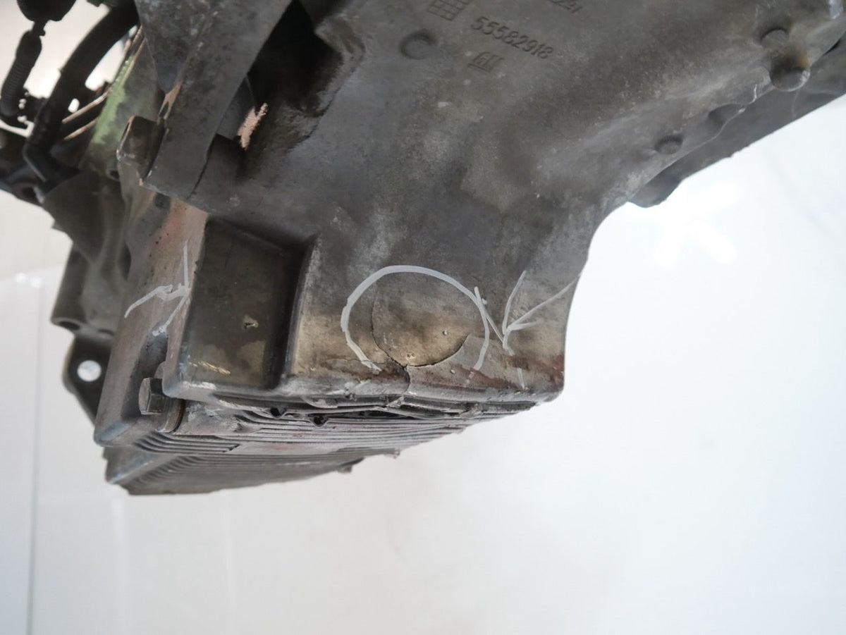 Vue moteur A20DTH-A20-LBS Opel 2.0L – pièce occasion