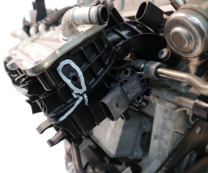 Vue moteur DKRF-DKR Skoda 1.0L – pièce occasion
