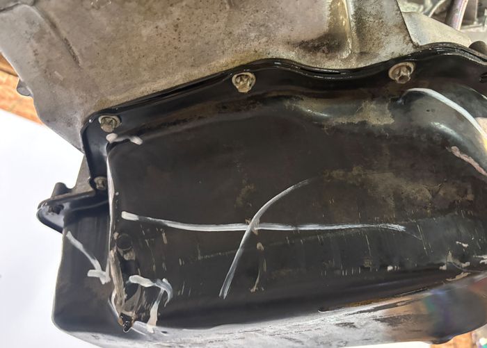 Vue moteur M273.963-273.963-M273 Mercedes-Benz 5.5L – pièce occasion