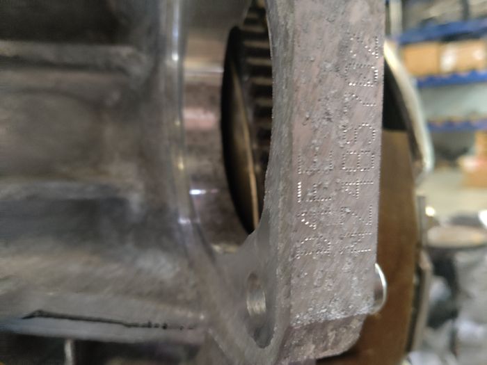 Vue moteur D4FE Kia 1.6L – pièce occasion