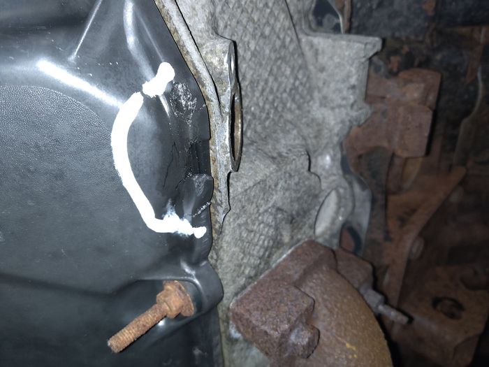 Vue moteur EVC Dodge 4.7L – pièce occasion
