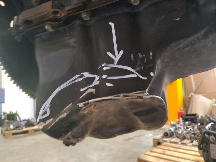 Vue moteur EZH Dodge 5.7L – pièce occasion