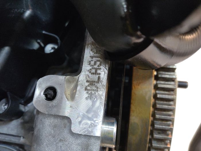 Vue moteur DKL-DKLA Audi 1.0L – pièce occasion