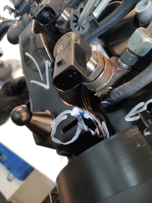 Vue moteur CAYC-CAY VW 1.6L – pièce occasion