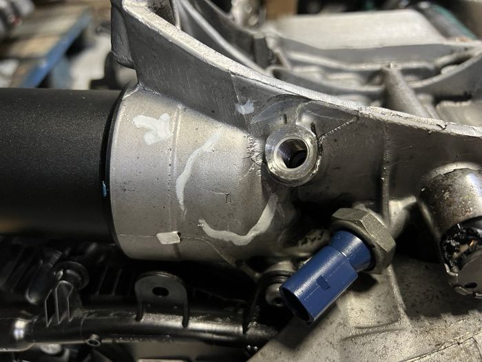 Vue moteur DKFA-DKF//CHH VW 2.0L – pièce occasion