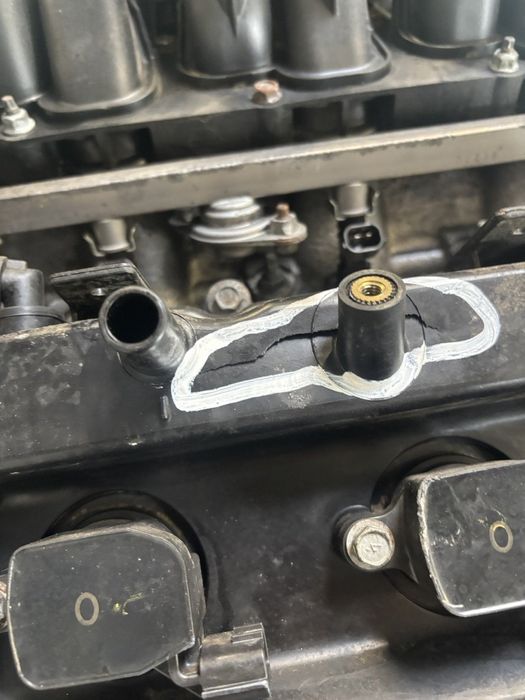 Vue moteur VQ40DE-VQ40-DE Nissan 4.0L – pièce occasion