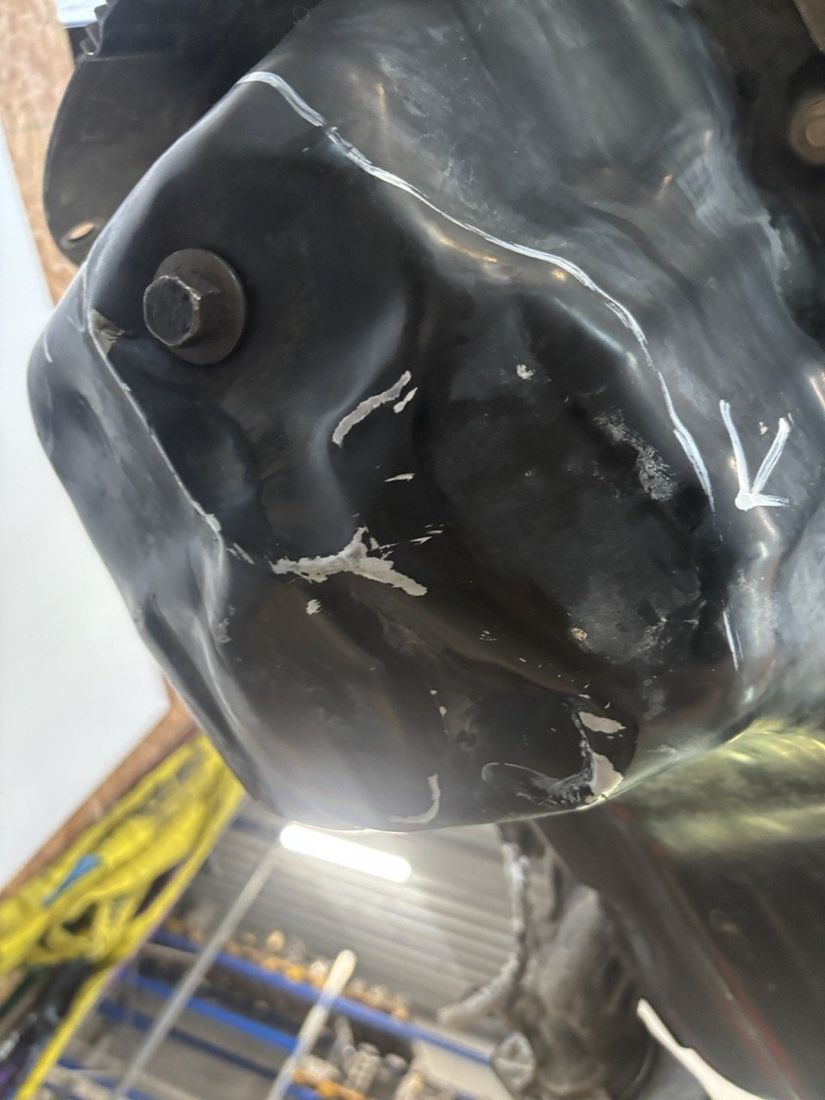 Vue moteur T50SDEM Ford 5.0L – pièce occasion
