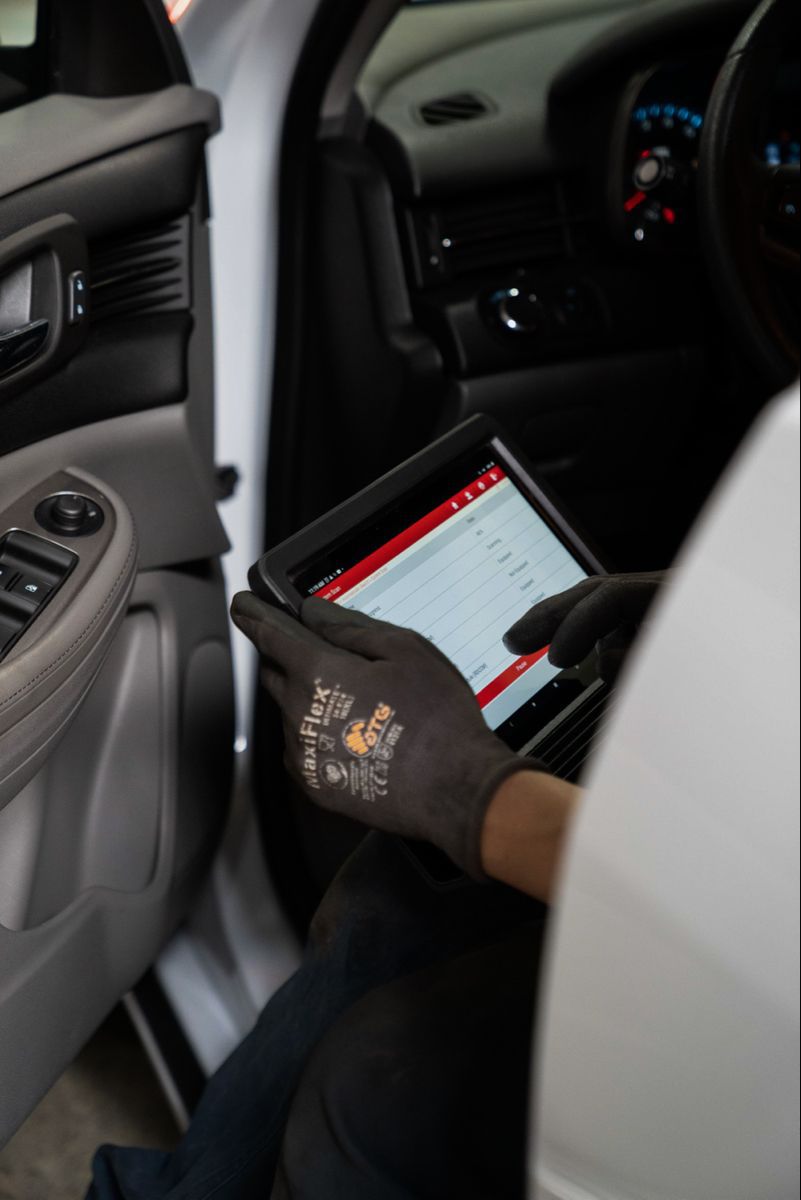 Diagnostic électronique d'un véhicule sur tablette