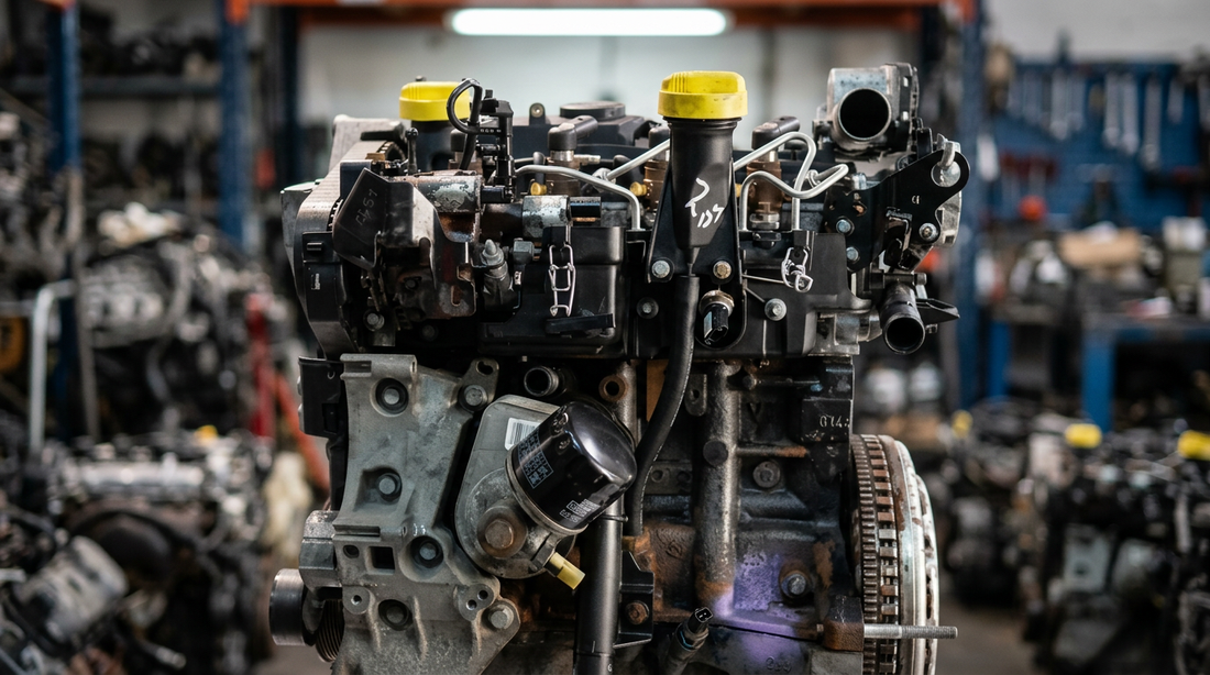 Moteur K9K d'occasion prêt à être installé sur un véhicule à Bruxelles
