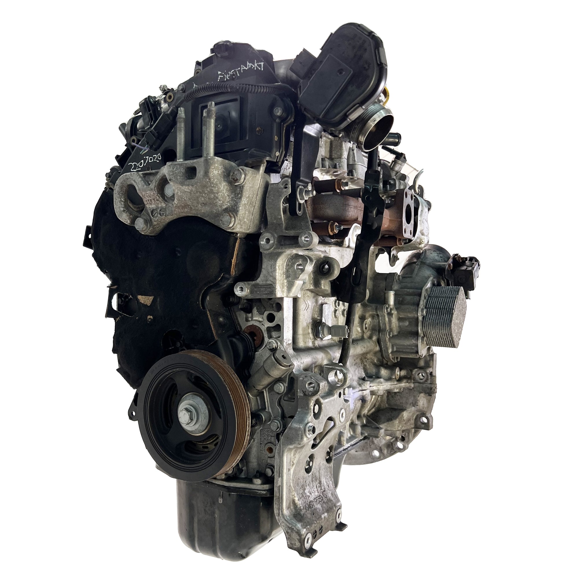 Moteur 2010 Ford Fiesta Mk6 VI 1,6 TDCI Diesel TZJA TZJB AV2Q-6006-BA d'occasion - Moteur Auto Usagé