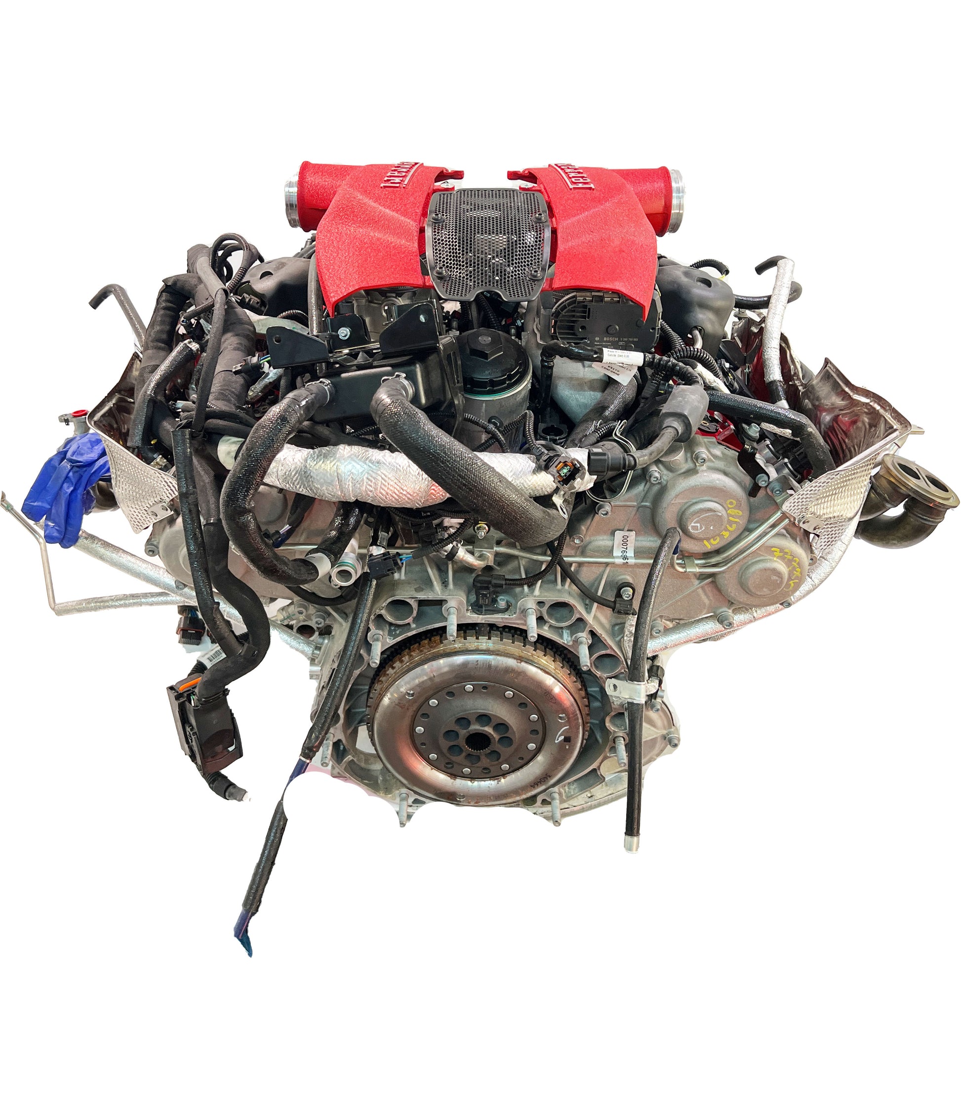 Moteur Ferrari F8 Spider Tributo 3,9 V8 F154CD F154 CD seulement 4.800 KM d'occasion - Moteur Auto Usagé