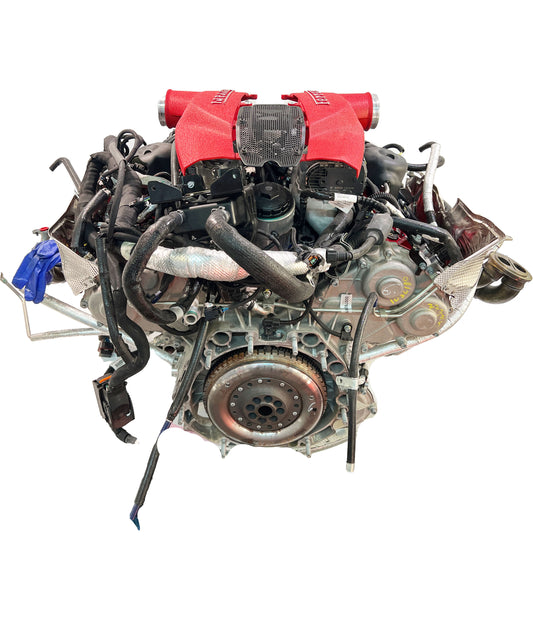 Moteur Ferrari F8 Spider Tributo 3,9 V8 F154CD F154 CD seulement 4.800 KM d'occasion - Moteur Auto Usagé