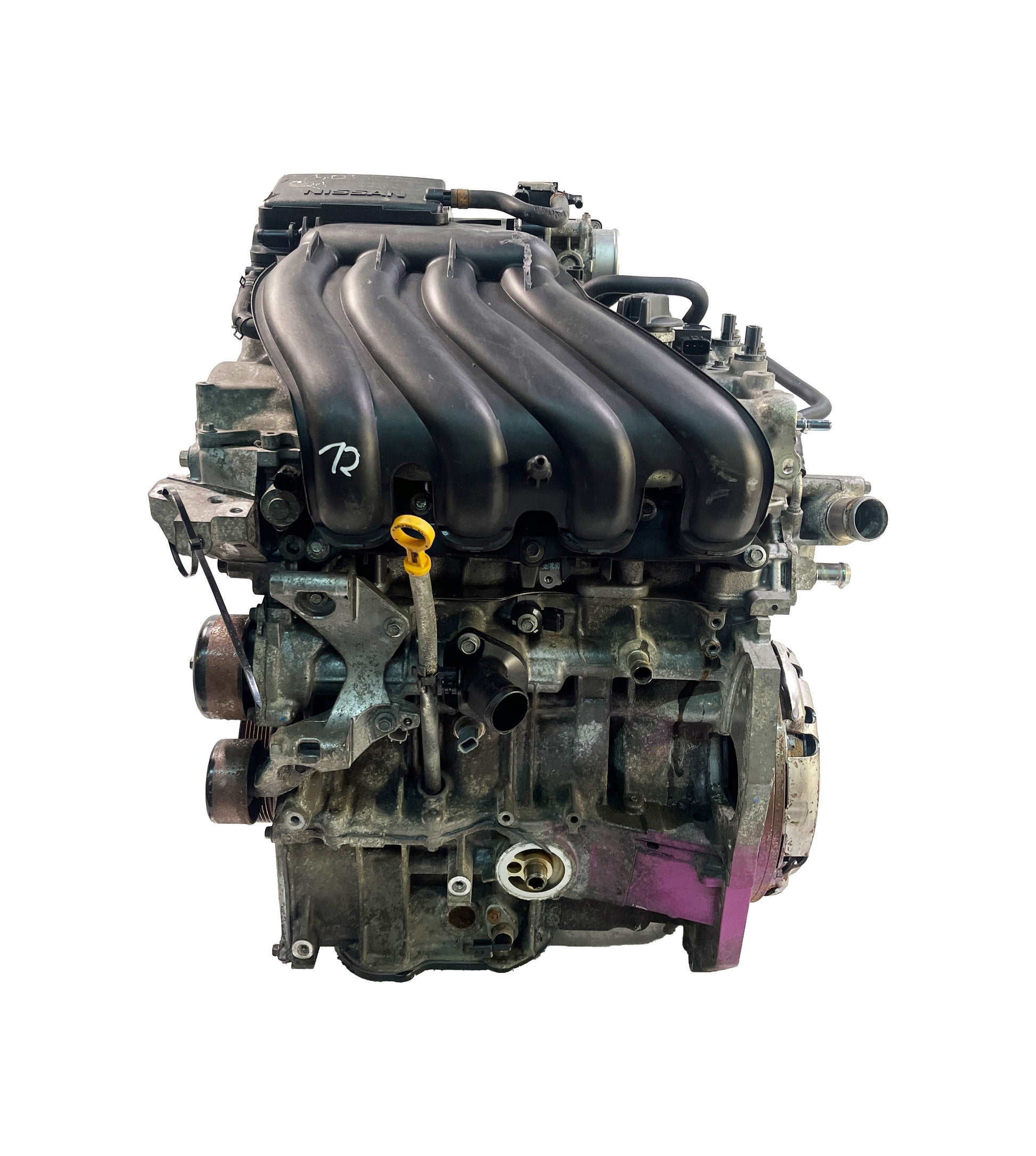 Moteur 120.000km Nissan Qashqai 1,6 HR16DE HR16 10102BB01F d'occasion - Moteur Auto Usagé