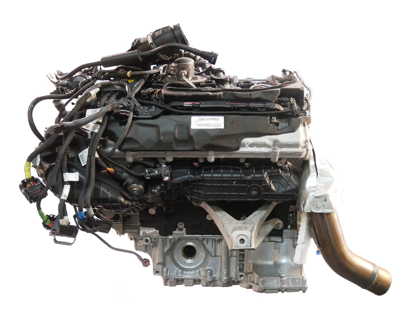 Moteur BMW X7 G07 4.4 V8 xDrive M 50 i N63M N63B44D 11002469805 seulement 557km d'occasion - Moteur Auto Usagé