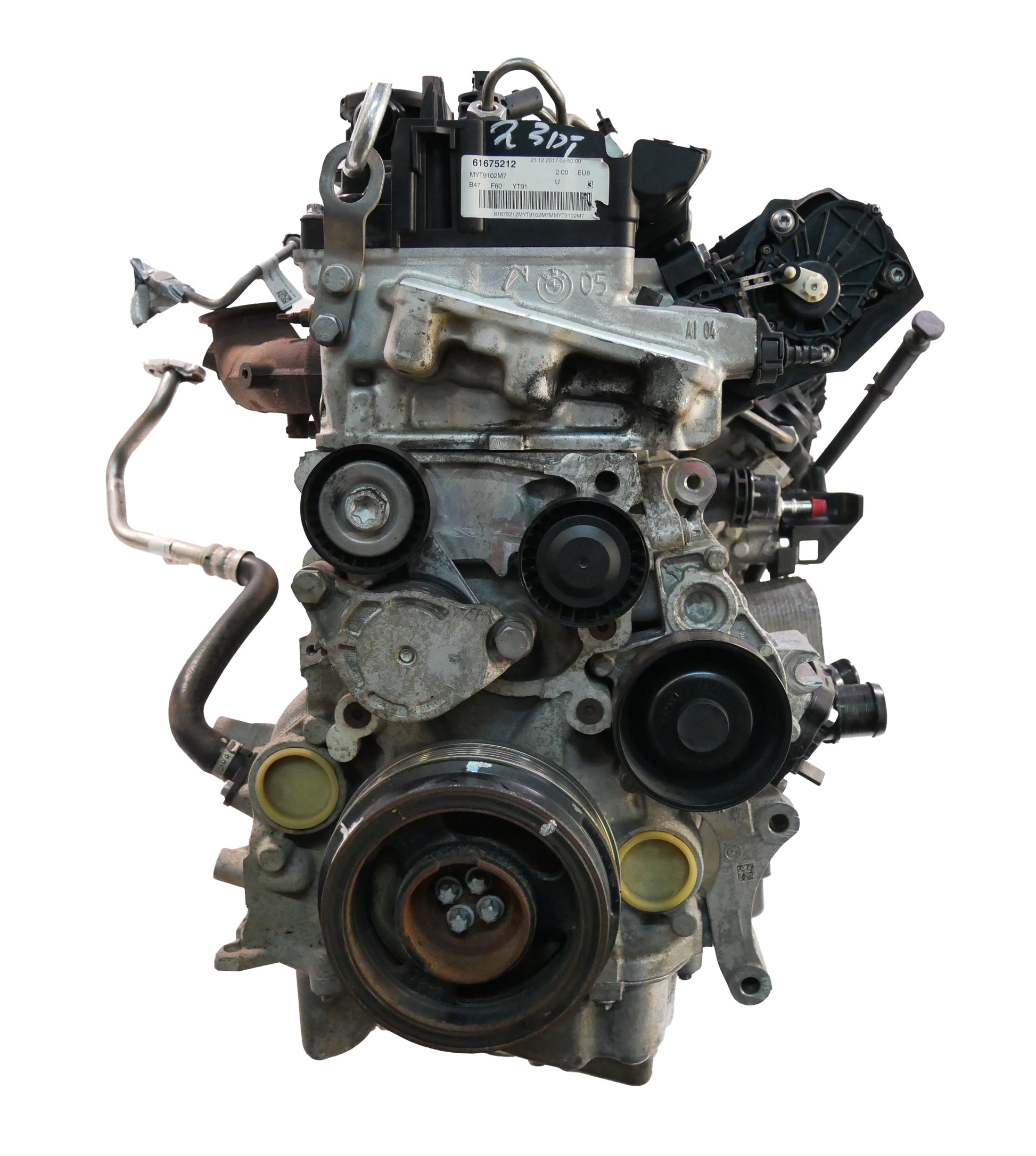 Moteur Mini F60 F61 Cooper Countryman 2,0 D B47C20A 11002473086 136.000km d'occasion - Moteur Auto Usagé