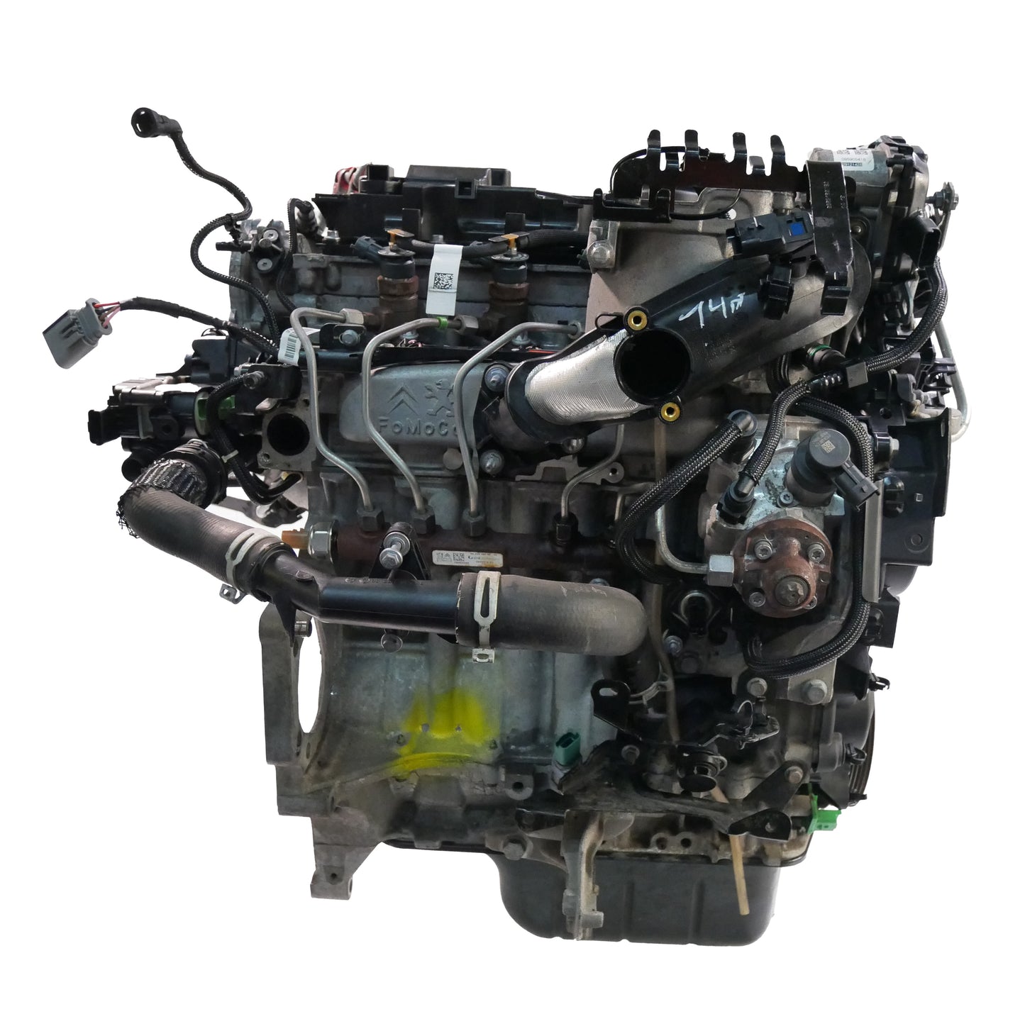 Moteur Opel Vauxhall Combo 1,6 D BH02 B16DT DV6FD 1611138680 91.000km d'occasion - Moteur Auto Usagé