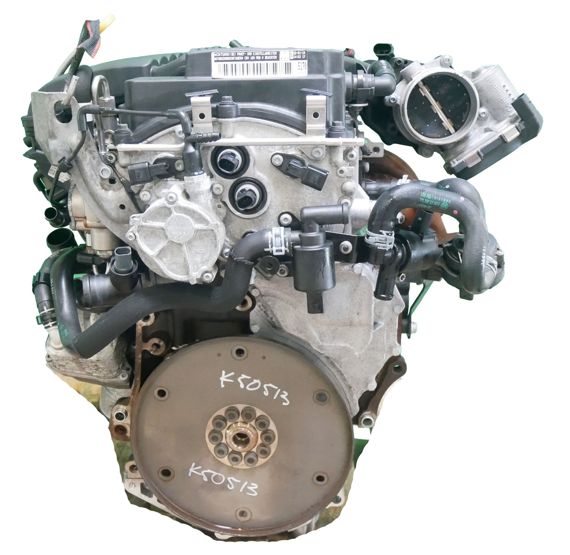 Moteur pour Skoda VW 3,6 FSI V6 CDV CDVA CDVB CDVC CDVD 03H100038N d'occasion - Moteur Auto Usagé