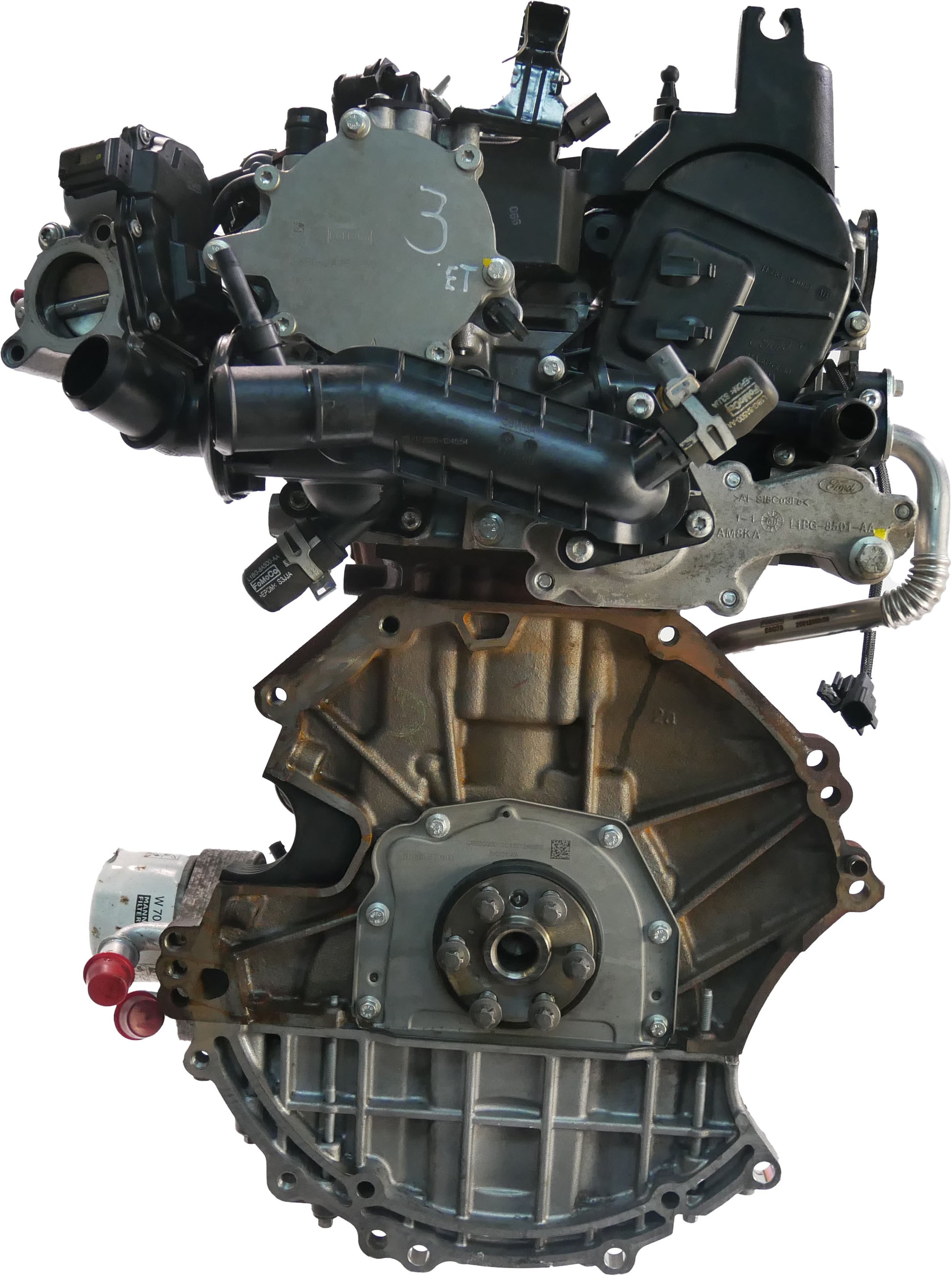 Moteur Ford Fiesta VII HJ 1,0 EcoBoost C10FD0X M0JB L1BG-6006-PA d'occasion - Moteur Auto Usagé