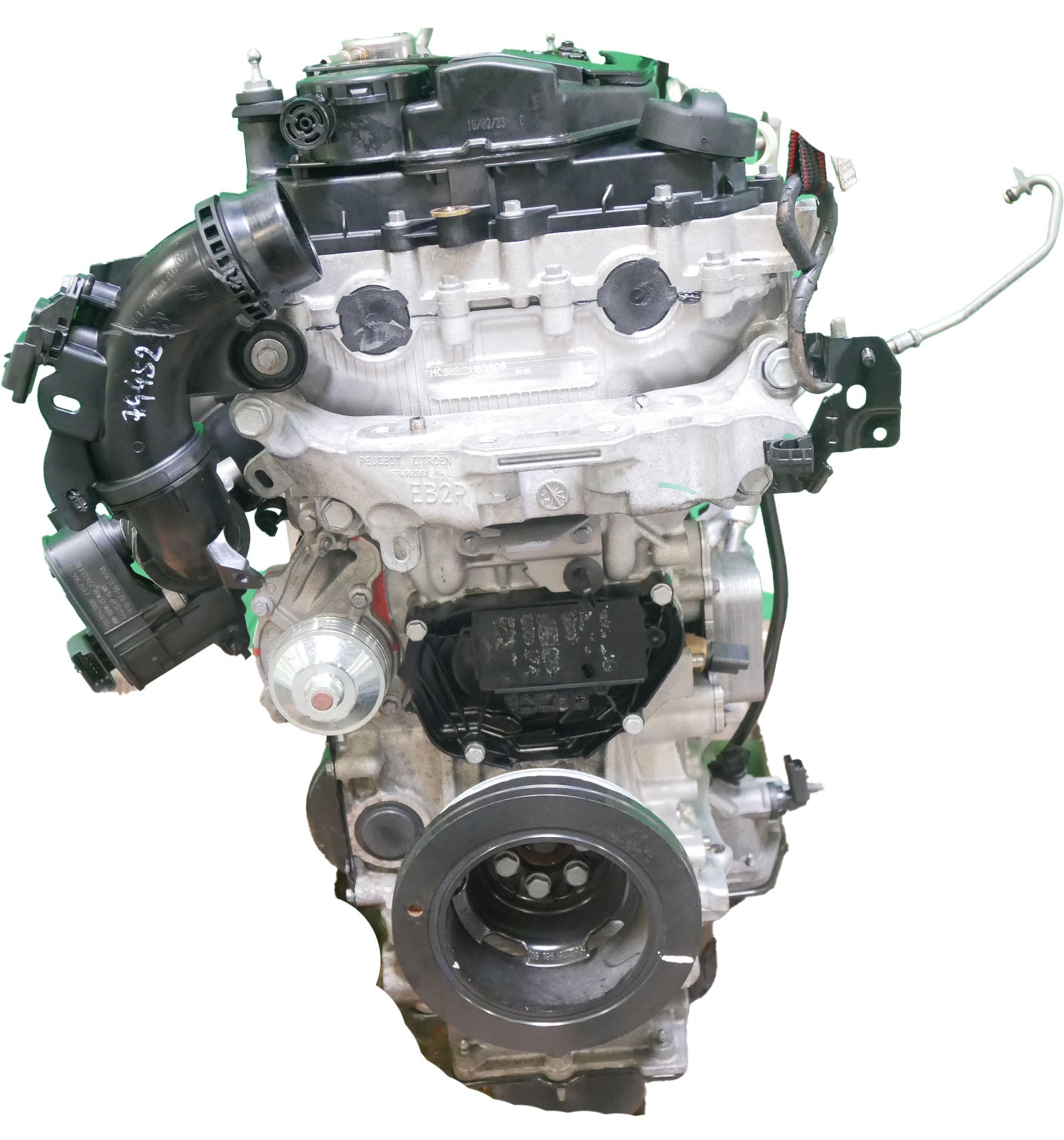 Moteur pour Citroën Peugeot 1,2 THP 110 EB2ADT HNP HN05 1627638180 d'occasion - Moteur Auto Usagé