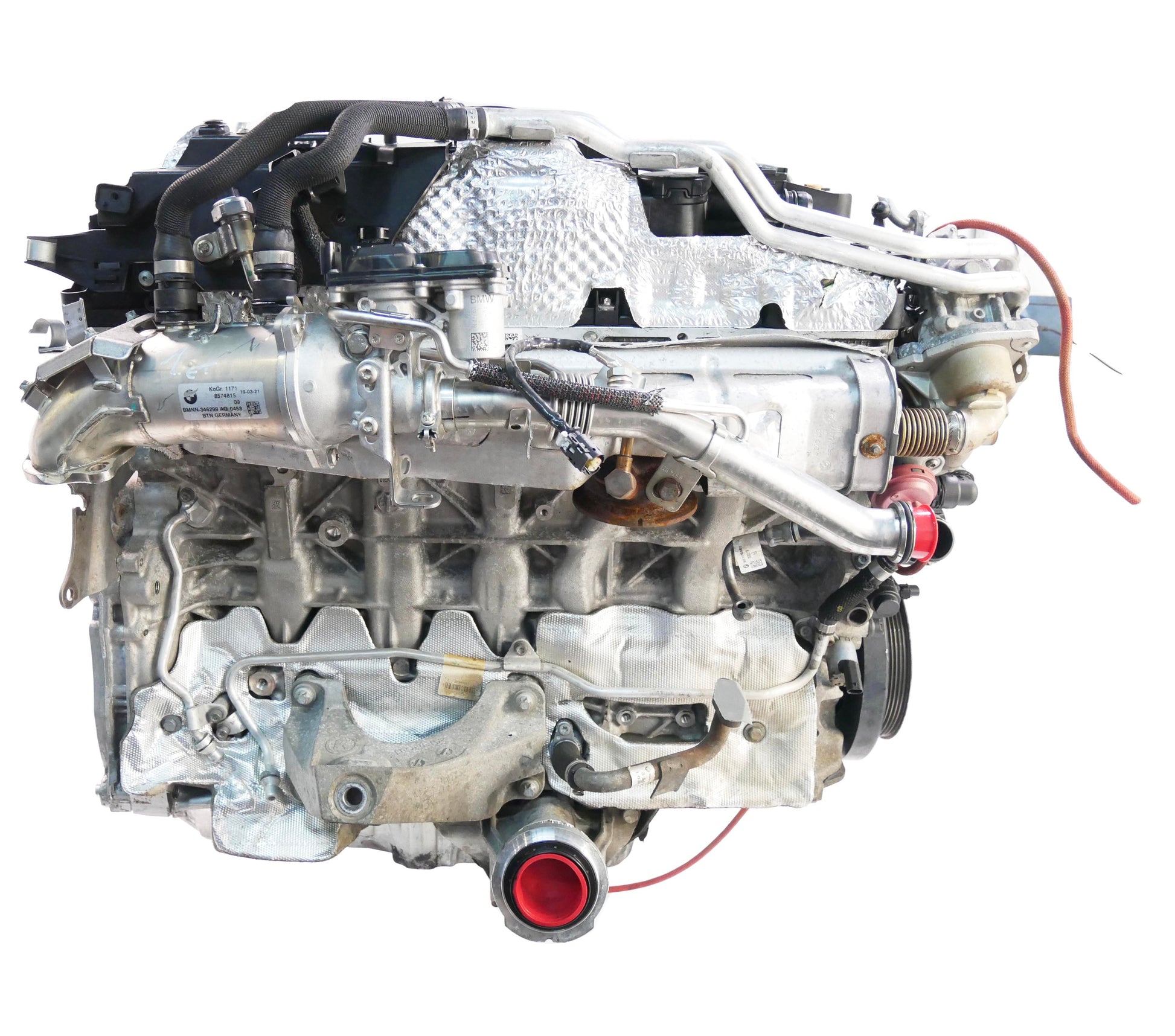 Moteur pour BMW 3,0 D B57 B57D30A B57O 11 00 2 473 237 d'occasion - Moteur Auto Usagé