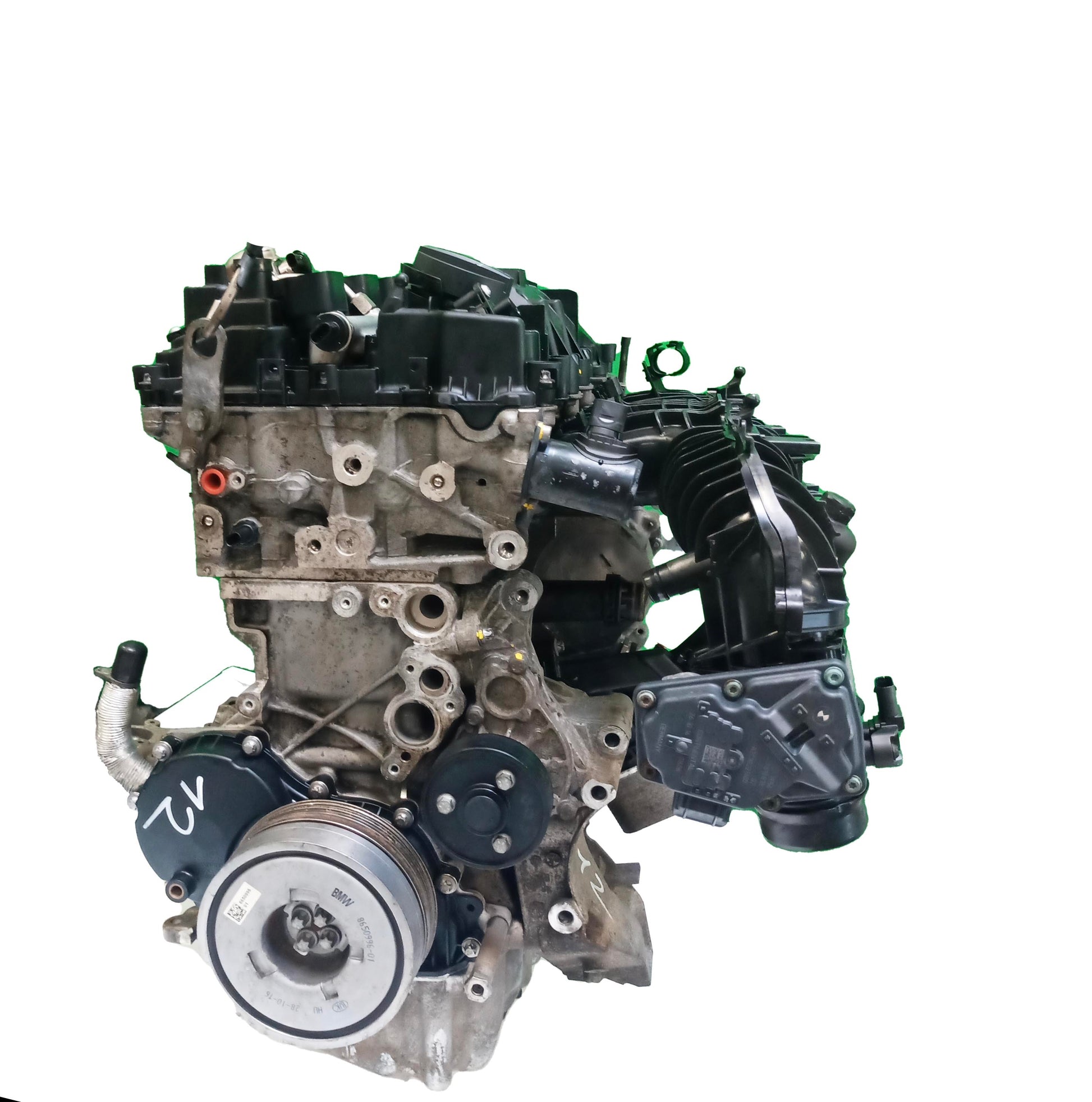 Moteur BMW Série 3 F30 F31 F80 F87 1,5 318 i B38B15A B38M 11002455312 d'occasion - Moteur Auto Usagé